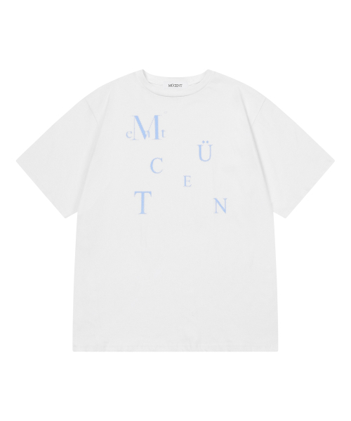 MUCENT(ムセント)の「パズル半袖Tシャツ(3カラー)(Tシャツ/カットソー・レディース・ホワイト/ブラック/ホワイト系その他2・X-SMALL/M/L/XL)」の18枚目の写真