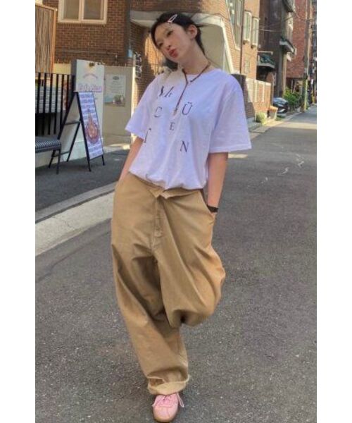 MUCENT(ムセント)の「パズル半袖Tシャツ(3カラー)(Tシャツ/カットソー・レディース・ホワイト/ブラック/ホワイト系その他2・X-SMALL/M/L/XL)」の22枚目の写真
