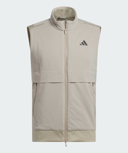 adidas(アディダス)の「アルティメット365 ツアー フロストガード フルジップ ベスト【adidas Golf/アディダスゴルフ】(ダウンベスト・メンズ・ベージュ・X-LARGE/MEDIUM/LARGE/XX-LARGE)」の4枚目の写真