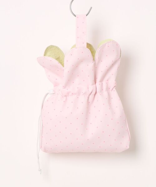 VIBGYOR(ヴィブジョー)の「Mignonjour/フラワー巾着ミニバッグ M2954(ハンドバッグ・レディース・ピンク/ブルー・FREE)」の7枚目の写真
