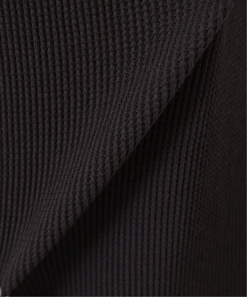 JOURNAL STANDARD LUXE(ジャーナルスタンダード ラックス)の「ワッフル ヘンリーN-ワンピース(ワンピース・レディース・ブラック/ライトグレー・FREE)」の22枚目の写真