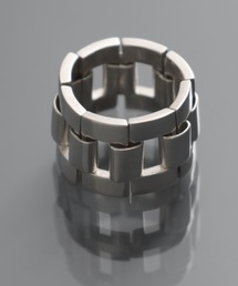【YArKA/ヤーカ】3line belt ring [oybrs] / 3ラインベルトリング