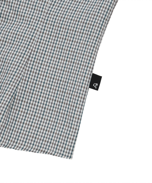 LMR(エルエムアール)の「フローラルチェックスリム半袖シャツGREEN(シャツ/ブラウス・レディース・グリーン・SMALL/MEDIUM)」の13枚目の写真