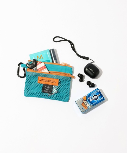 HOTEL]カラビナ付きポーチ(BLUE) 864922（トラベルグッズ）｜LAKOLE