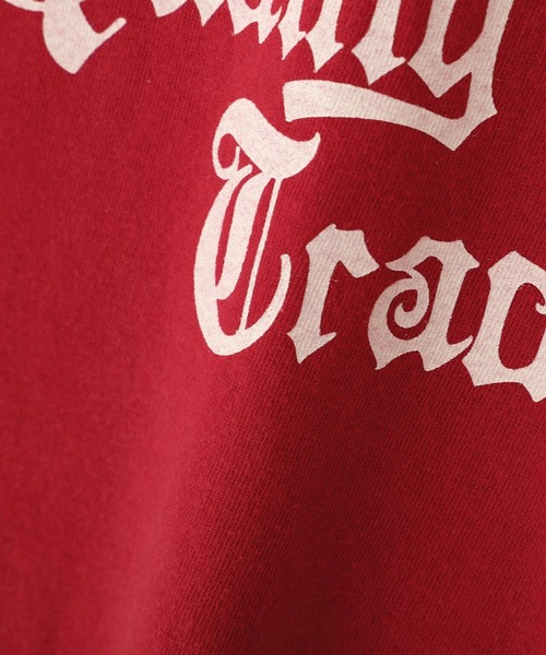 Schott（ショット）の「Schott- QUALITY OVER QUANTITY SSTEE（Tシャツ/カットソー・メンズ・レッド/ブラック・XL/M/L）」の8枚目の写真