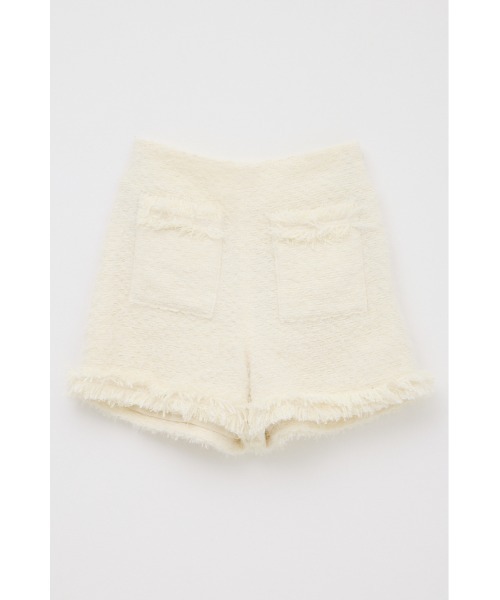 SLY(スライ)の「【限定カラーあり】FLUFFY TWEED S/PT フラッフィーツイードショートパンツ 秋服(スラックス・レディース・グレー系その他2/オフホワイト/ブラウン系その他2/ブラック・2/1)」の15枚目の写真