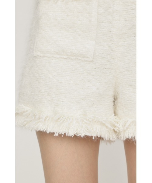SLY(スライ)の「【限定カラーあり】FLUFFY TWEED S/PT フラッフィーツイードショートパンツ 秋服(スラックス・レディース・グレー系その他2/オフホワイト/ブラウン系その他2/ブラック・2/1)」の13枚目の写真