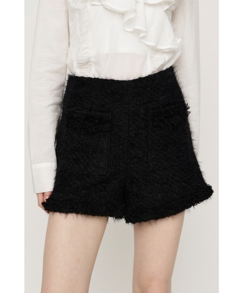 SLY(スライ)の「【限定カラーあり】FLUFFY TWEED S/PT フラッフィーツイードショートパンツ 秋服(スラックス・レディース・グレー系その他2/オフホワイト/ブラウン系その他2/ブラック・2/1)」の16枚目の写真