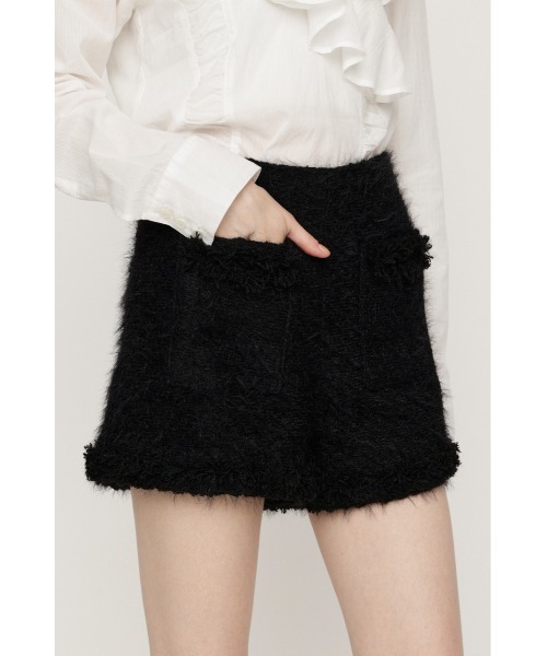 SLY(スライ)の「【限定カラーあり】FLUFFY TWEED S/PT フラッフィーツイードショートパンツ 秋服(スラックス・レディース・グレー系その他2/オフホワイト/ブラウン系その他2/ブラック・2/1)」の19枚目の写真