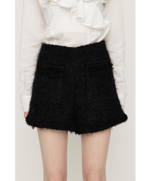 SLY(スライ)の「【限定カラーあり】FLUFFY TWEED S/PT フラッフィーツイードショートパンツ 秋服(スラックス・レディース・グレー系その他2/オフホワイト/ブラウン系その他2/ブラック・2/1)」の20枚目の写真