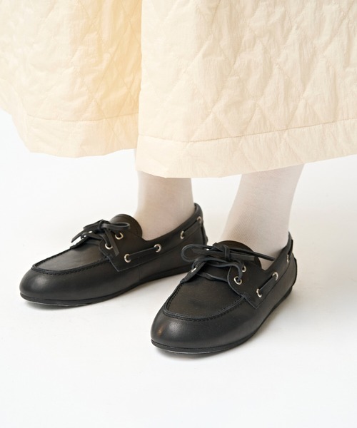 ORCIVAL(オーシバル)の「ORCIVAL | レザー モカシンシューズ WOMEN(モカシン/デッキシューズ・レディース・ブラウン/ブラック・36/38/40)」の1枚目の写真