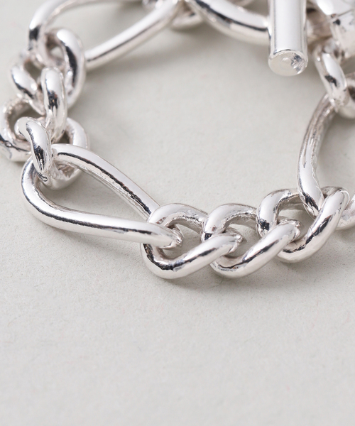 U by SPICK&SPAN(ユーバイスピックアンドスパン)の「SHUU/シュウ 葵 AOI チェーンリング SILVER(リング・レディース・シルバー・15 )」の4枚目の写真