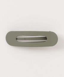 bibmilk（ビブミルク）の「DECORATE HEAD BIG OVAL CLIP 11.5cm - MONO（バレッタ/ヘアクリップ）」