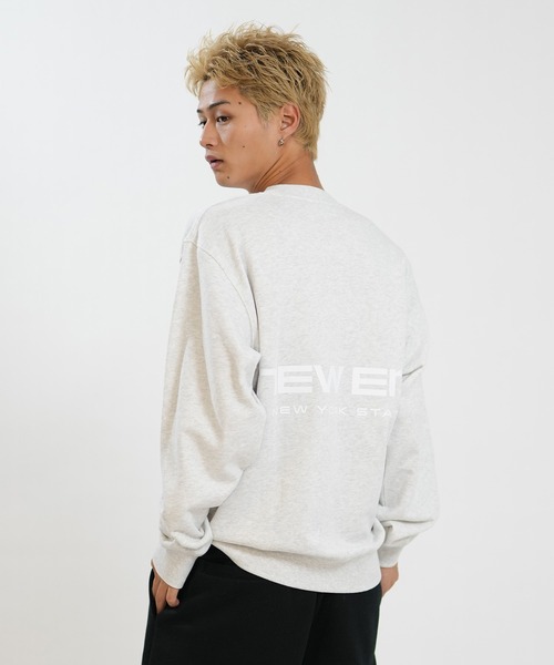 NEW ERA(ニューエラ)の「【ムラサキスポーツ限定】NEW ERA/ニューエラ スウェット 15393127/15393128(スウェット・メンズ・アッシュグレー/ブラック・XL/M/L)」の2枚目の写真