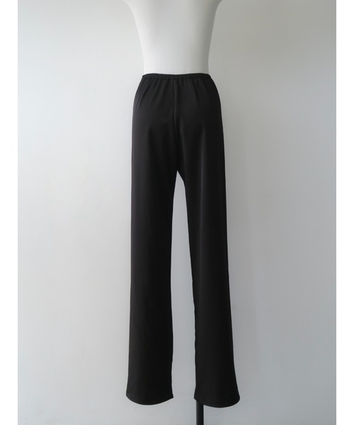 celon(セロン)の「satin fluid line slacks(スラックス・レディース・アイボリー/ブラック・FREE)」の8枚目の写真