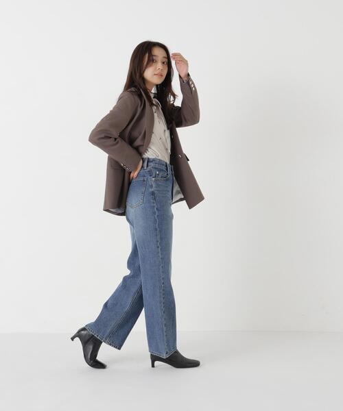 NATURAL BEAUTY BASIC(ナチュラルビューティーベーシック)の「リボンタイフラワープリントブラウス(シャツ/ブラウス・レディース・ベージュ系その他/ホワイト系その他/ブルー系その他2・FREE)」の17枚目の写真