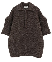 CLANE/クラネ/SPONGY SHEER POLO KNIT（ポロシャツ）｜CLANE（クラネ