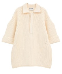 CLANE | CLANE/クラネ/OVER HALF SLEEVE POLO(ポロシャツ)