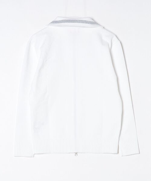 NEW BALANCE（ニューバランス）の「ニューバランス New Balance FULL ZIP KNIT BLOUSON（ブルゾン・レディース・ブラック/ホワイト・M/L）」の3枚目の写真