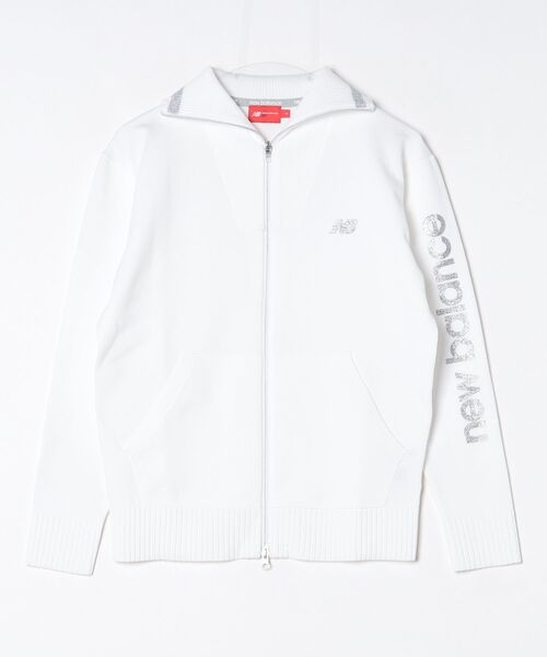 NEW BALANCE（ニューバランス）の「ニューバランス New Balance FULL ZIP KNIT BLOUSON（ブルゾン・レディース・ブラック/ホワイト・M/L）」の12枚目の写真