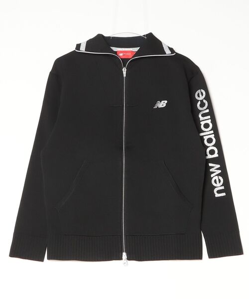 NEW BALANCE（ニューバランス）の「ニューバランス New Balance FULL ZIP KNIT BLOUSON（ブルゾン・レディース・ブラック/ホワイト・M/L）」の13枚目の写真