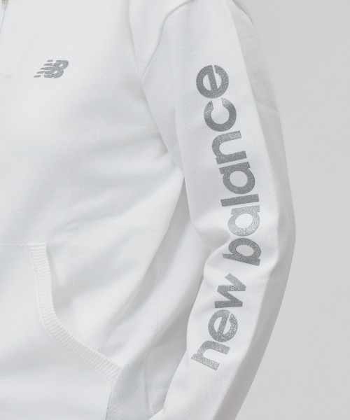 NEW BALANCE（ニューバランス）の「ニューバランス New Balance FULL ZIP KNIT BLOUSON（ブルゾン・レディース・ブラック/ホワイト・M/L）」の9枚目の写真