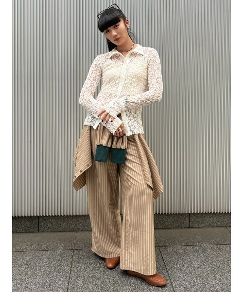 ELCHELE（エルチェレ）の「PICCADILLY × ELCHELE PANTS（その他パンツ・レディース・チェック/ストライプ・38/36）」の11枚目の写真