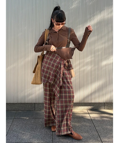 ELCHELE（エルチェレ）の「PICCADILLY × ELCHELE PANTS（その他パンツ・レディース・チェック/ストライプ・38/36）」の7枚目の写真