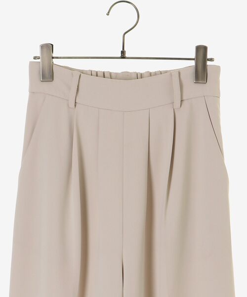cle blatt（クレブラット）の「タックストレートパンツ（その他パンツ・レディース・アイボリー/ベージュ・SMALL/MEDIUM）」の12枚目の写真