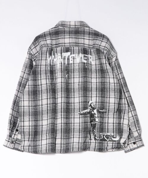 BRANDALISED（ブランダライズド）の「AIM-1927107（シャツ/ブラウス・メンズ・ブラック/ホワイト・M/L/LL）」の2枚目の写真