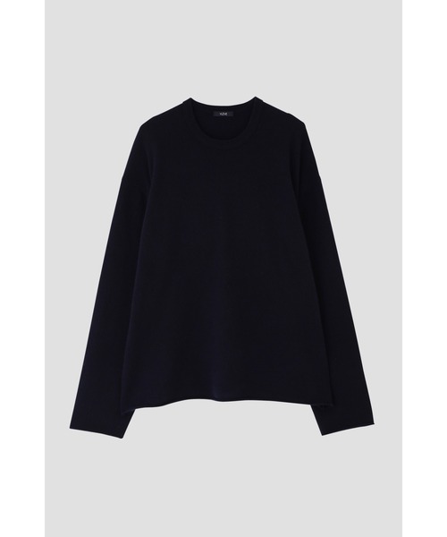 YLEVE(イレーヴ)の「YLEVE / CASHMERE KN T(ニット/セーター・レディース・オレンジ/ベージュ/ネイビー・1)」の9枚目の写真