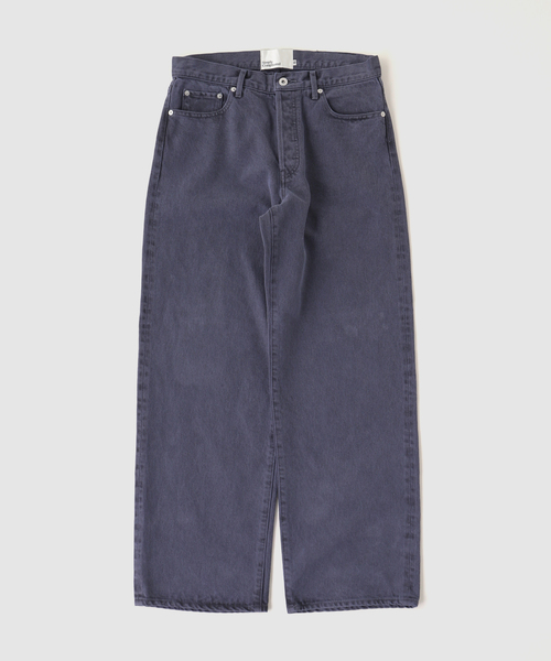 SimplyComplicated(シンプリーコンプリケイテッド)の「SimplyComplicated/シンプリーコンプリケイテッド BF GARMENT DYED SELVEDGE JEAN(デニムパンツ・メンズ・パープル/ブラック系その他・28/30/32/34)」の2枚目の写真