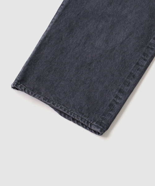 SimplyComplicated(シンプリーコンプリケイテッド)の「SimplyComplicated/シンプリーコンプリケイテッド BF GARMENT DYED SELVEDGE JEAN(デニムパンツ・メンズ・パープル/ブラック系その他・28/30/32/34)」の7枚目の写真