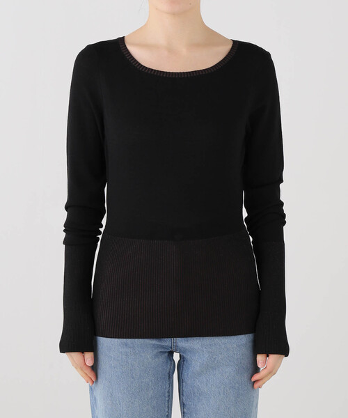 KERNEMILK(カーネミルク)の「KERNEMILK/カーネミルク Gardenia Blouse(Tシャツ/カットソー・レディース・ブラウン・SMALL/X-SMALL)」の7枚目の写真