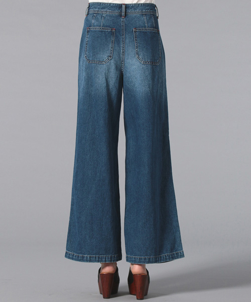 LOVELESS（ラブレス）の「【LOVELESS】WOMENS ワイドユーズドデニム（デニムパンツ・レディース・インディゴブルー・34/36）」の16枚目の写真