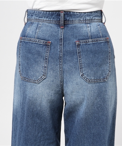 LOVELESS（ラブレス）の「【LOVELESS】WOMENS ワイドユーズドデニム（デニムパンツ・レディース・インディゴブルー・34/36）」の6枚目の写真