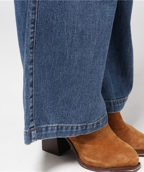 LOVELESS（ラブレス）の「【LOVELESS】WOMENS ワイドユーズドデニム（デニムパンツ・レディース・インディゴブルー・34/36）」の8枚目の写真
