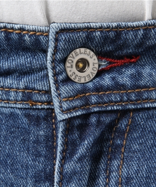 LOVELESS（ラブレス）の「【LOVELESS】WOMENS ワイドユーズドデニム（デニムパンツ・レディース・インディゴブルー・34/36）」の9枚目の写真