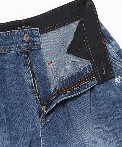 LOVELESS（ラブレス）の「【LOVELESS】WOMENS ワイドユーズドデニム（デニムパンツ・レディース・インディゴブルー・34/36）」の11枚目の写真