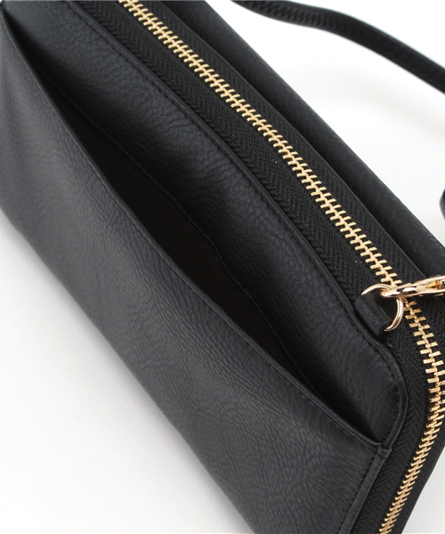 LBC（エルビーシー）の「お財布ショルダー（ショルダーバッグ・レディース・オフホワイト/ベージュ/ブラック・ONE SIZE）」の6枚目の写真