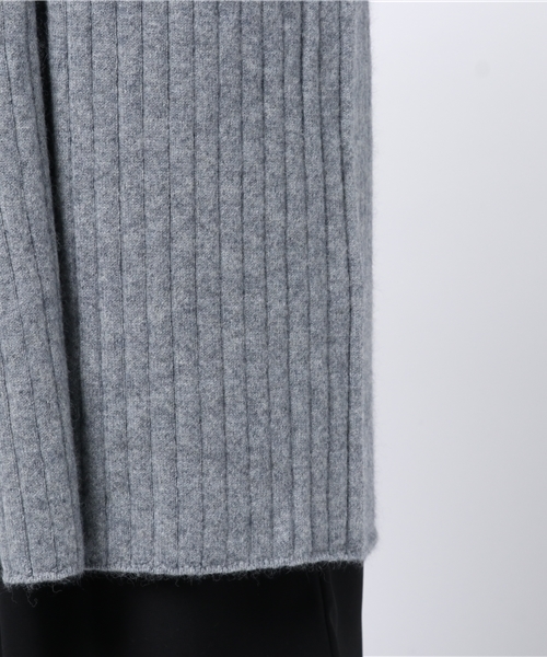 LOVELESS（ラブレス）の「【LOVELESS】WOMENS アンゴラミックスニットカーディンガン（カーディガン/ボレロ・レディース・ブラック/グレー・36/34）」の9枚目の写真