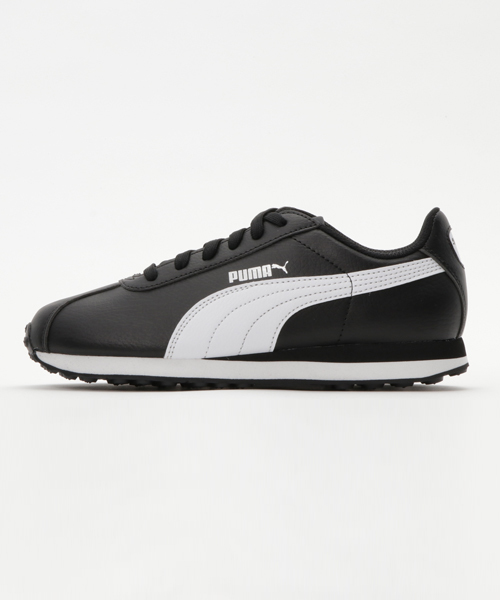 PUMA（プーマ）の「プーマ チューリン BG (KIDS)（スニーカー・キッズ・ホワイト/ホワイト×ネイビー/ブラック・22.5cm/24.0cm/23.5cm/23.0cm/24.5cm/25.0cm）」の4枚目の写真