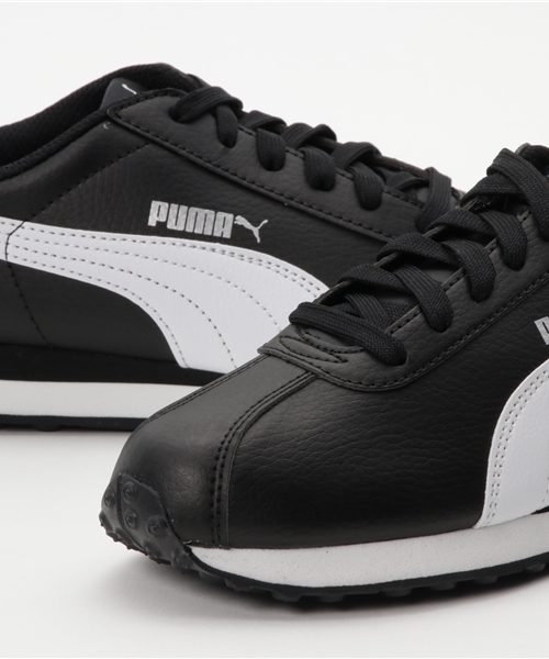 PUMA（プーマ）の「プーマ チューリン BG (KIDS)（スニーカー・キッズ・ホワイト/ホワイト×ネイビー/ブラック・22.5cm/24.0cm/23.5cm/23.0cm/24.5cm/25.0cm）」の8枚目の写真