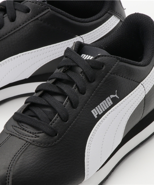 PUMA（プーマ）の「プーマ チューリン BG (KIDS)（スニーカー・キッズ・ホワイト/ホワイト×ネイビー/ブラック・22.5cm/24.0cm/23.5cm/23.0cm/24.5cm/25.0cm）」の9枚目の写真