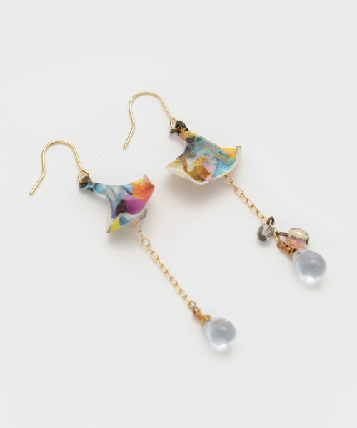 TONE SELECT GOODS(トーンセレクトグッズ)の「【ouka no mori】Petal ピアス(ピアス(両耳用)・レディース・その他4/その他1/その他2/その他3/その他5/ブルー/レッド/グリーン・FREE)」の10枚目の写真