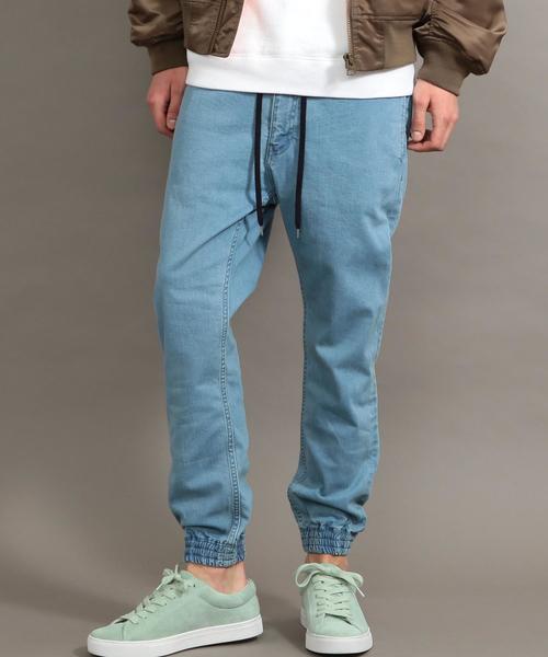 BEAUTY&YOUTH UNITED ARROWS（ビューティーアンドユースユナイテッドアローズ）の「【WEB限定】 by ジョガー デニムパンツ ◆（デニムパンツ・メンズ・ライトブルー/ロイヤルブルー・LARGE/MEDIUM/SMALL）」の19枚目の写真