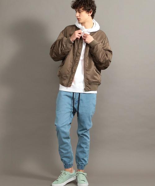 BEAUTY&YOUTH UNITED ARROWS（ビューティーアンドユースユナイテッドアローズ）の「【WEB限定】 by ジョガー デニムパンツ ◆（デニムパンツ・メンズ・ライトブルー/ロイヤルブルー・LARGE/MEDIUM/SMALL）」の11枚目の写真