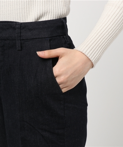 MARIEBELLE JEAN(マリベルジーン)の「エバーインディゴ テーパード トラウザー デニムパンツ KIR(キール)(デニムパンツ・レディース・インディゴブルー・24inch/23inch/26inch/25inch/27inch)」の7枚目の写真