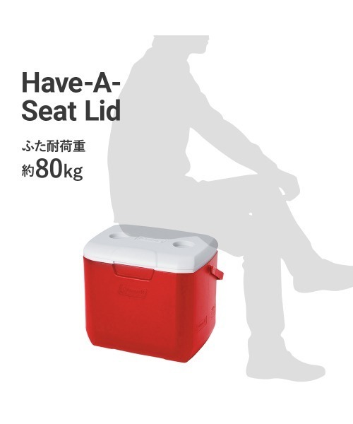 COLEMAN(コールマン)の「エクスカーションクーラー/30QT(アウトドアグッズ・レディース・レッド/ブルー/チャコール・ONE SIZE)」の11枚目の写真