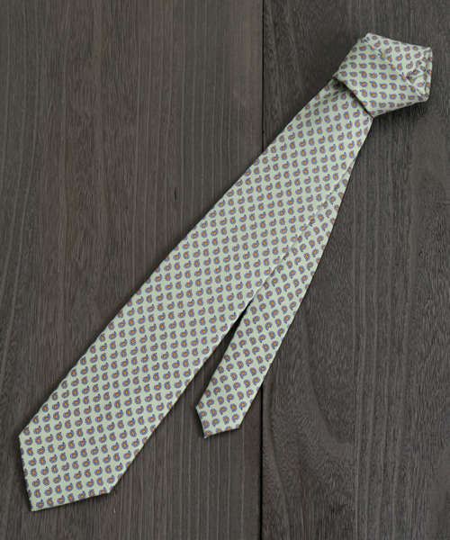Brioni ダークグリーン ペイズリー ハンドメイド シルク100%ネクタイ Brioni ダークグリーン ペイズリー ハンドメイド シルク100%ネクタイ